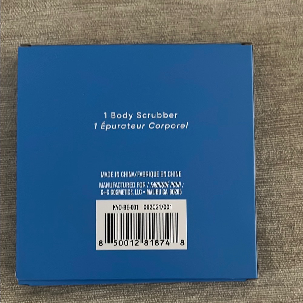 Blue Body Scrubber - Picture 2 of 3